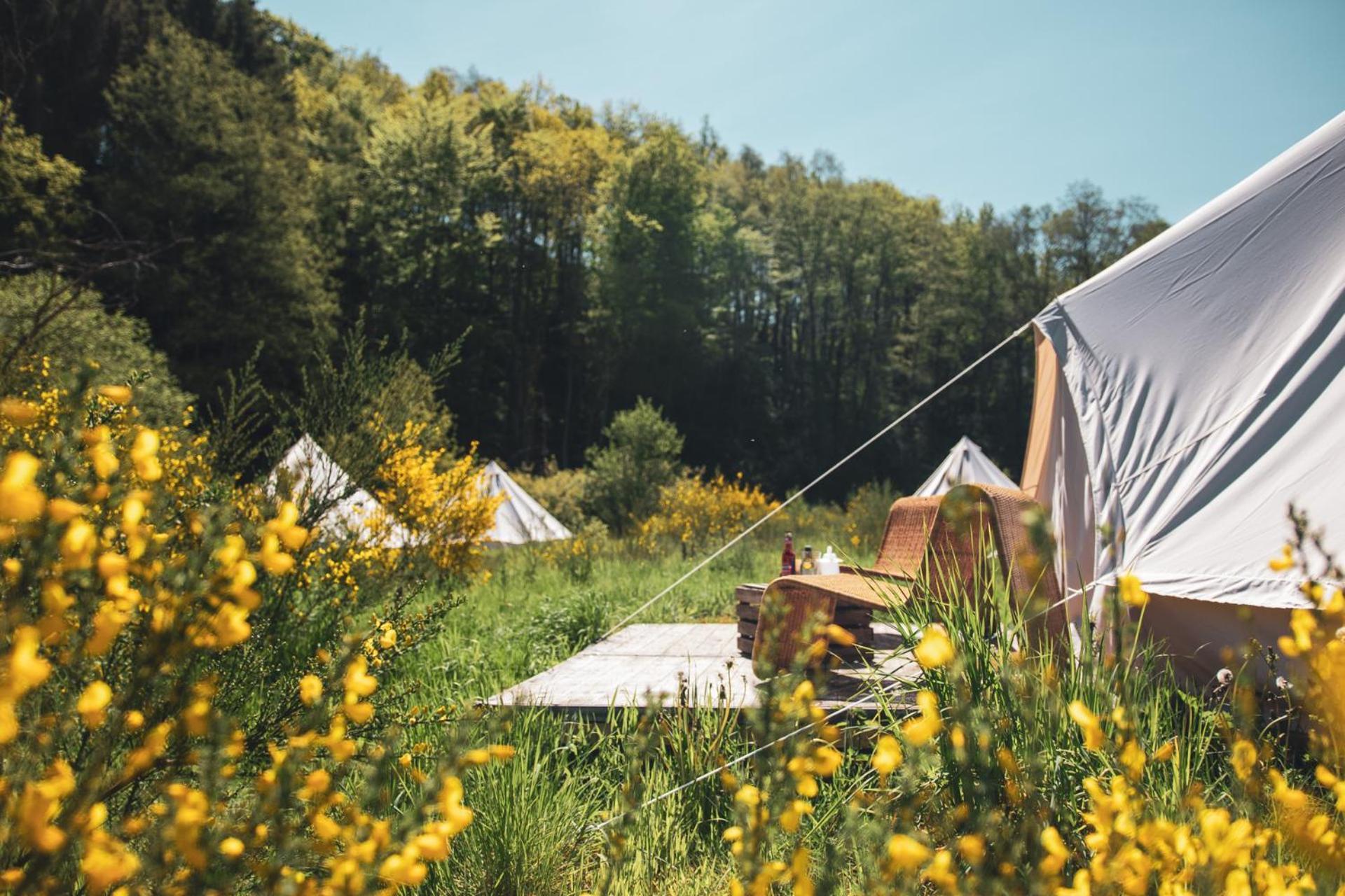 Daft Hotel & Glamping Мальмеди Экстерьер фото
