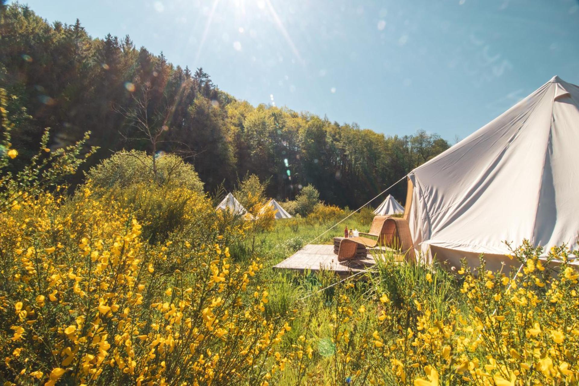 Daft Hotel & Glamping Мальмеди Экстерьер фото